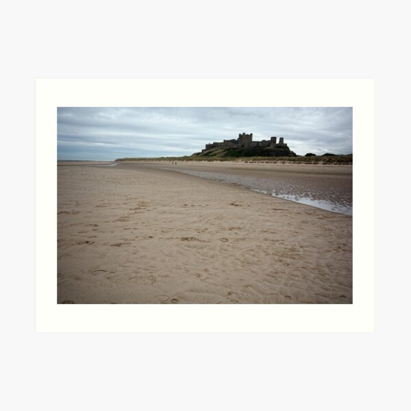 Bamburgh Beach Art Print