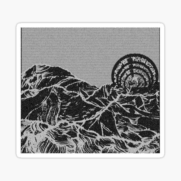 "Japanese Sunrise" Sticker for Sale by MrBusy Redbubble