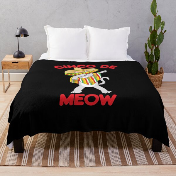 Item preview, Funny Cinco De Meow Dabbing Mexican Cat designed and sold by OliviaGbyKyro.