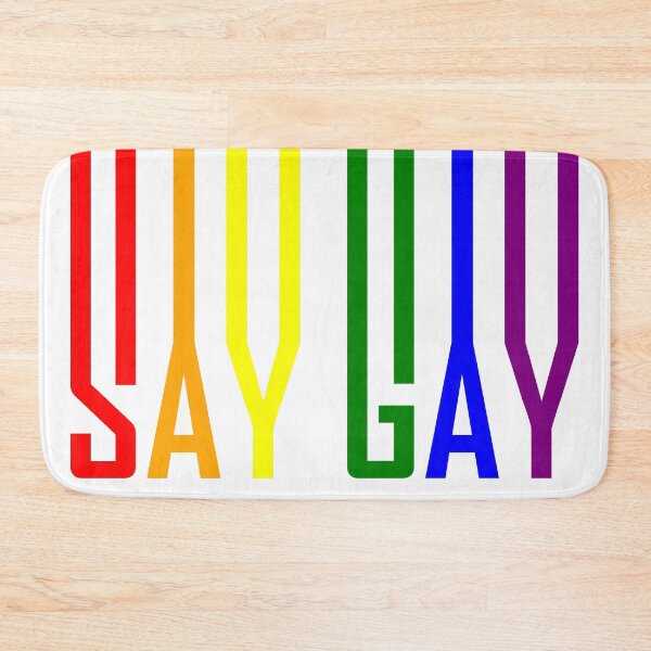 Item preview, SAY GAY, pro gay against Florida's anti-gay bill designed and sold by Handstand365.