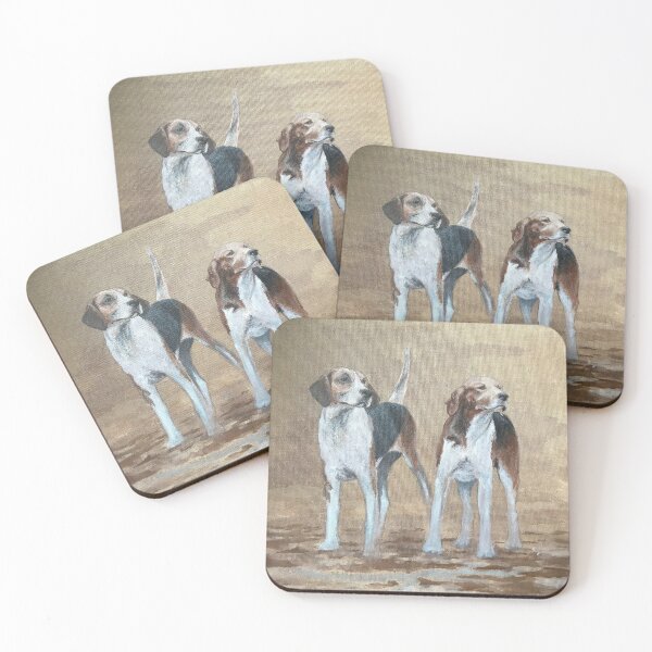 Item preview, English foxhound painting designed and sold by BethSaltArt.