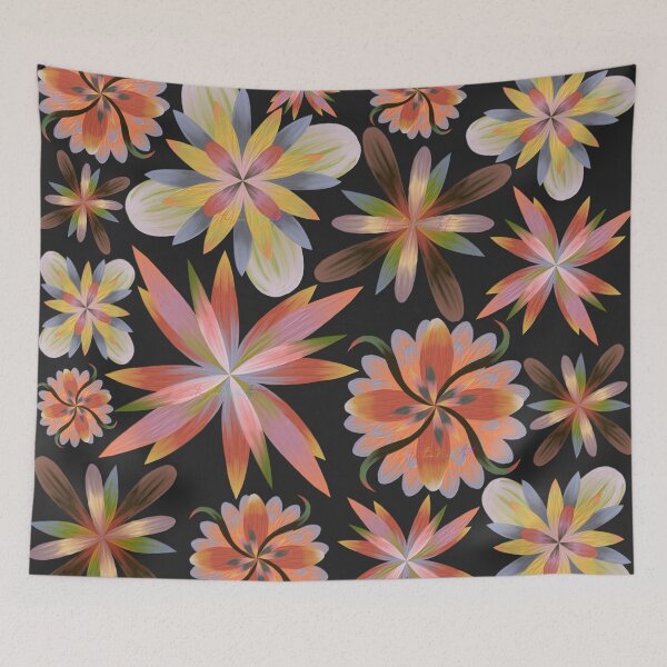 Item preview, Backyard Azalea Bush in Fall Flowers by Heather Nafe Art designed and sold by HeatherNafeArt.
