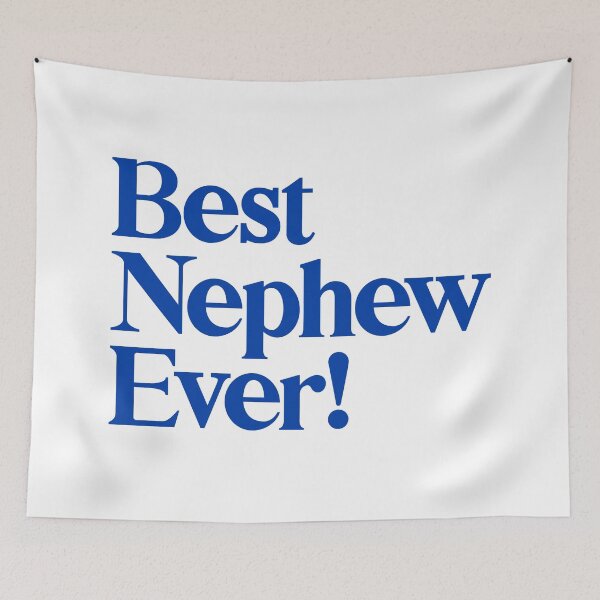 Item preview, Best Nephew Ever - Best Gift for Nephew - Blue designed and sold by heyluckyseven.