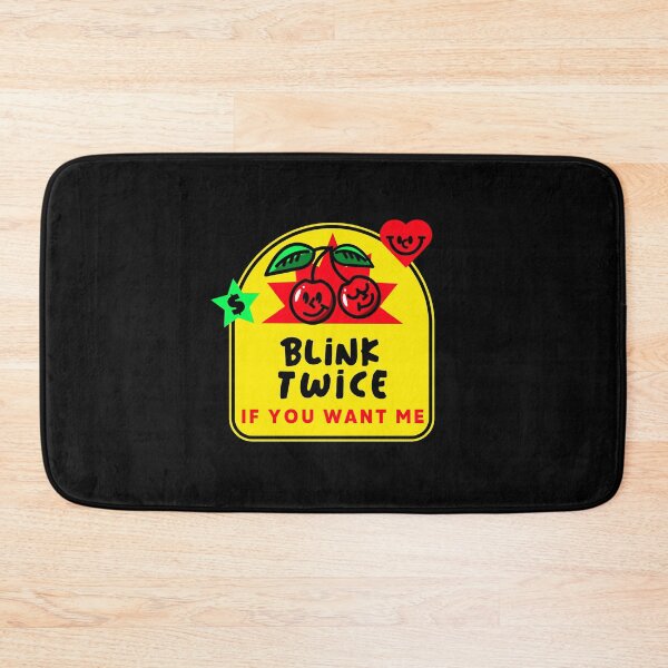 Item preview, BLINK TWICE IF YOU WANT ME STICKER designed and sold by bestfunonline.