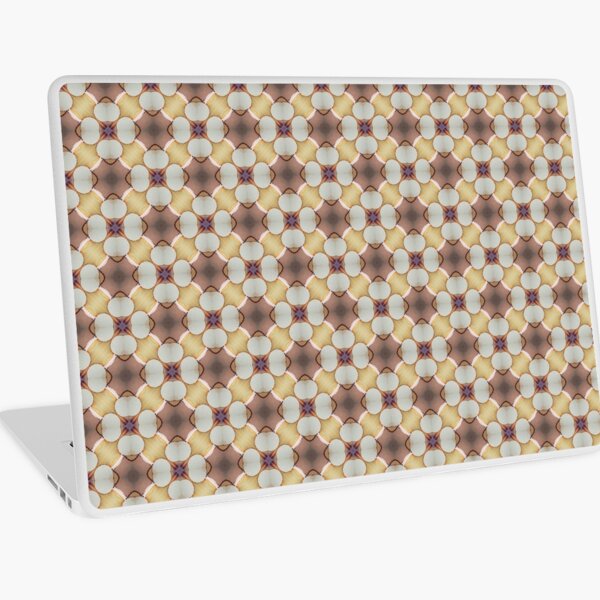 Kaleidoscopic seamless pattern Laptop Skin