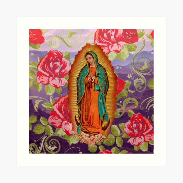 La Virgen Guadalupe Art Print