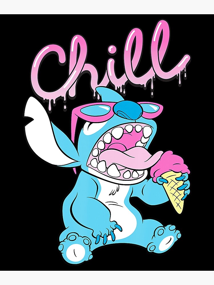 Stitch Ice Cream Poster- Lilo & Stitch - Spencer's