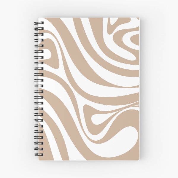Item preview, New Groove Retro Swirl Abstract Pattern in Buff designed and sold by kierkegaard.