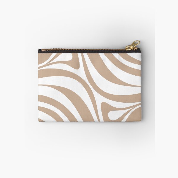 Item preview, New Groove Retro Swirl Abstract Pattern in Buff designed and sold by kierkegaard.
