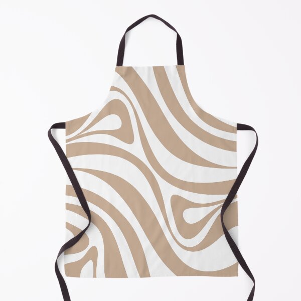 Artikelvorschau, Neues Groove Retro Swirl abstraktes Muster in Buff entworfen und verkauft von kierkegaard.