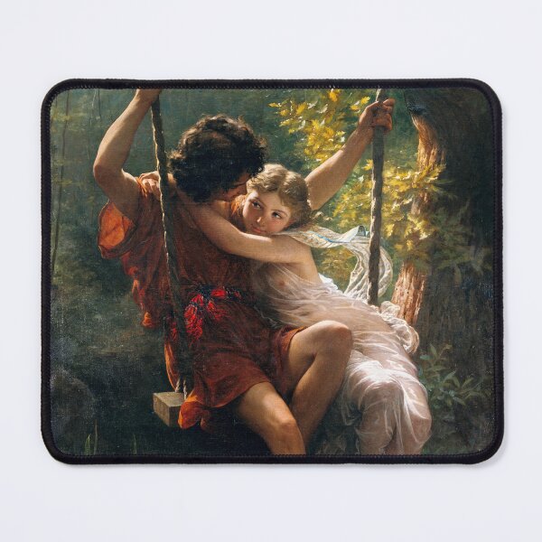 Item preview, Springtime: Pierre-Auguste Cot - Painting Artwork Enhanced For Brighter Colors designed and sold by MonochromaKey.