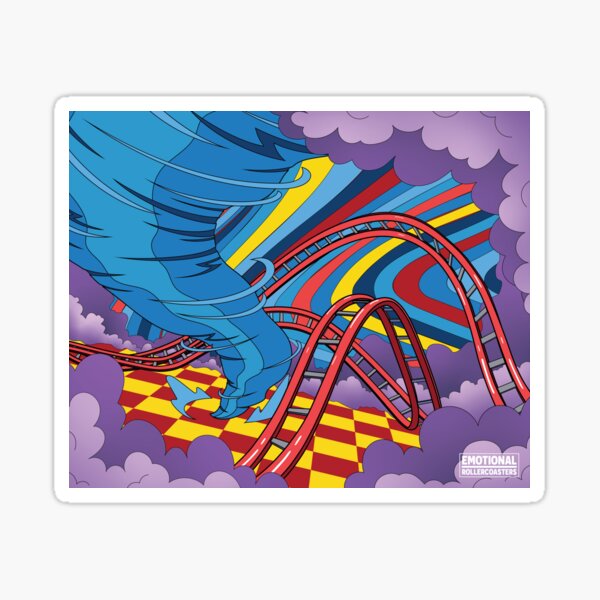 Vista previa del artículo con la obra «Cazador de tormentas Paisaje emocionante», diseñado y vendido por Emotional Rollercoasters.