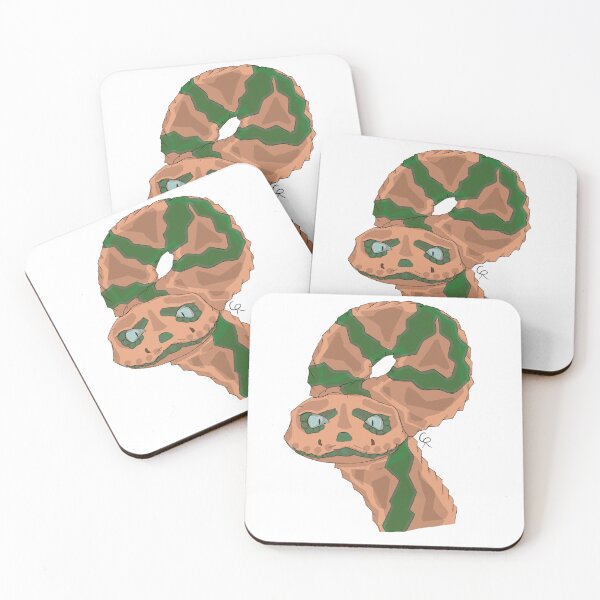 Item preview, Orange Green Rattle Snake designed and sold by RoShmoe.