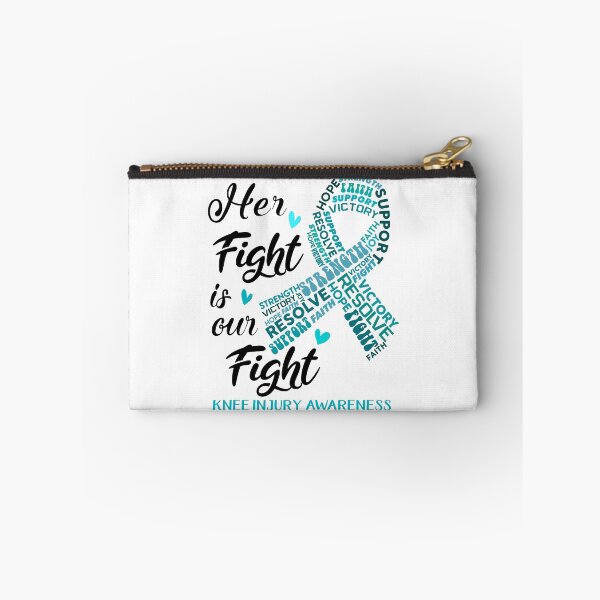Item preview, Knee Injury Warrior, Her Fight is our Fight Knee Injury Awareness designed and sold by Greggwillard.
