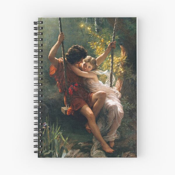 Item preview, Springtime: Pierre-Auguste Cot - Painting Artwork Enhanced For Brighter Colors designed and sold by MonochromaKey.