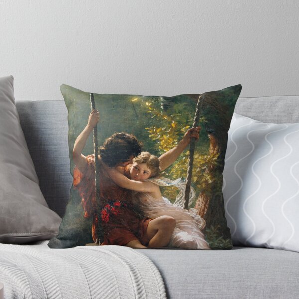 Item preview, Springtime: Pierre-Auguste Cot - Painting Artwork Enhanced For Brighter Colors designed and sold by MonochromaKey.