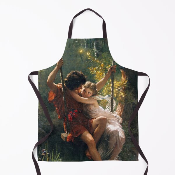 Item preview, Springtime: Pierre-Auguste Cot - Painting Artwork Enhanced For Brighter Colors designed and sold by MonochromaKey.