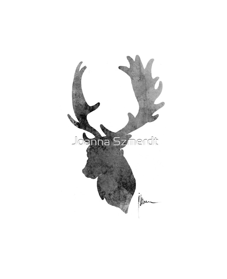 deer head painting