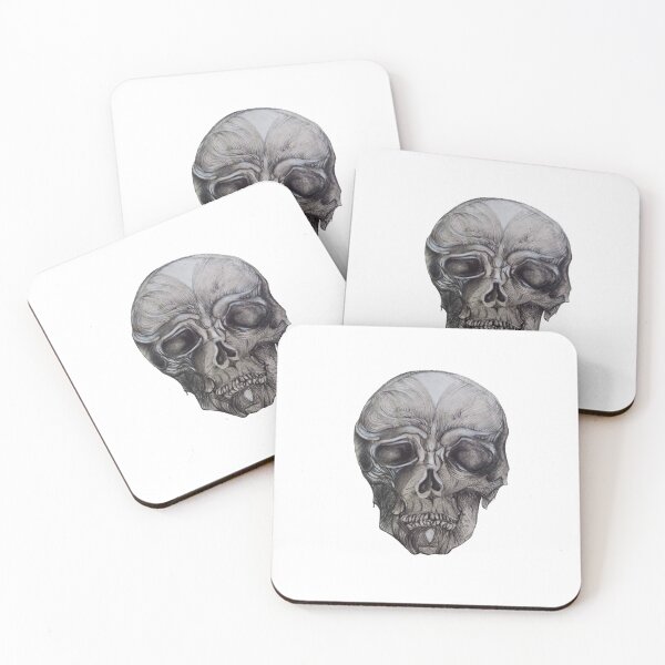 Item preview, Original Drawing of a Skull designed and sold by caroberte.