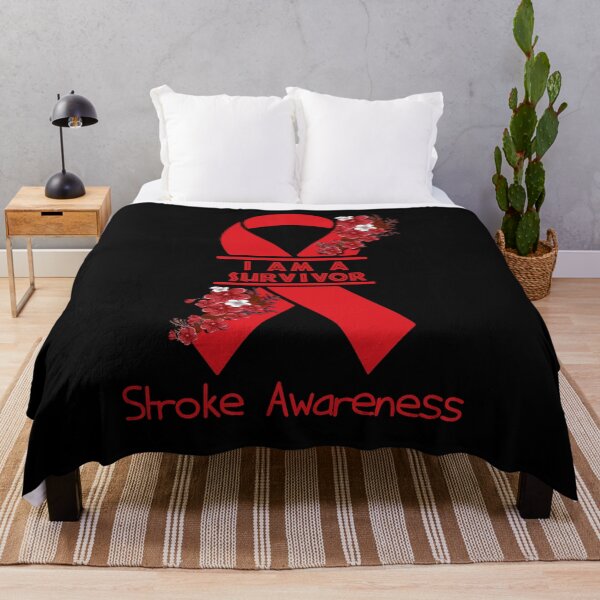 Item preview, I Am A Suvivor Ribbon Stroke Awareness designed and sold by heppenp.