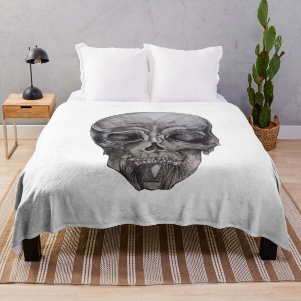 Item preview, Original Drawing of a Skull designed and sold by caroberte.