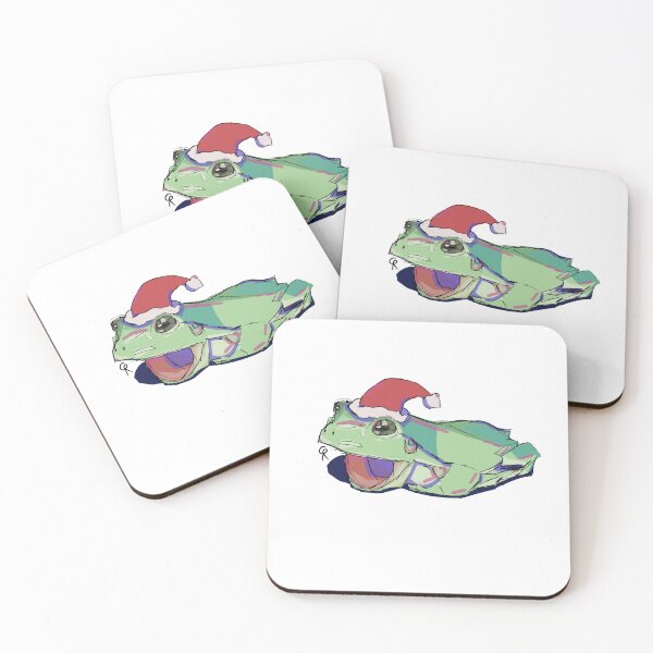Item preview, Happy Christmas Frog designed and sold by RoShmoe.