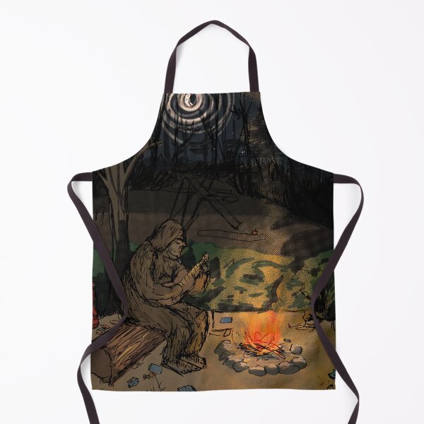 Item preview, Camp side with sasquatch  designed and sold by dcharron223.