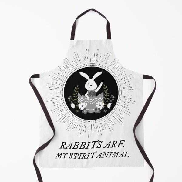 Item preview, Rabbits Are My Spirit Animal designed and sold by ThingsInMyHead2.
