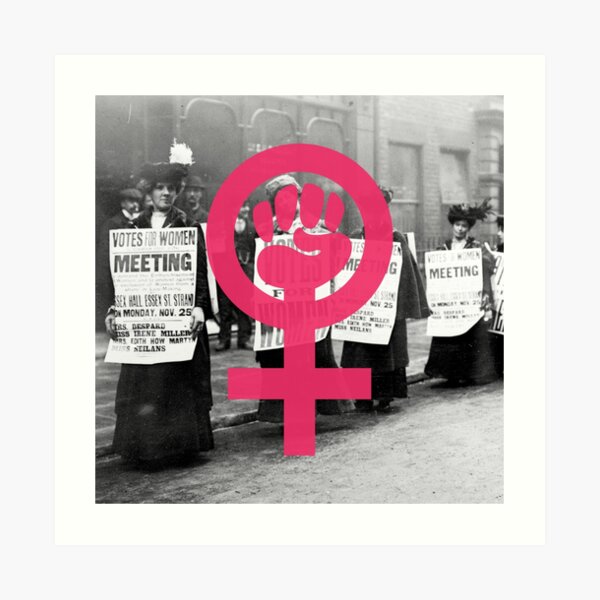 We March Art Print