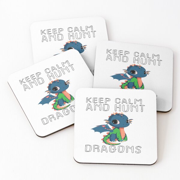Item preview, Keep calm and hunt dragons designed and sold by designreb.