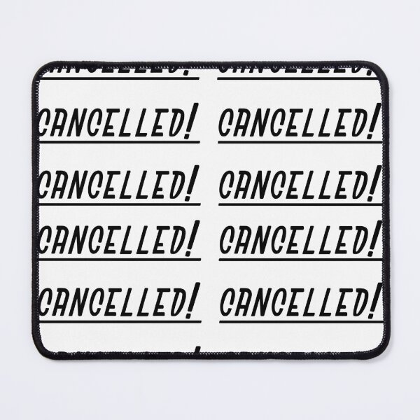 Item preview, Cancelled! stickers designed and sold by HiDB.
