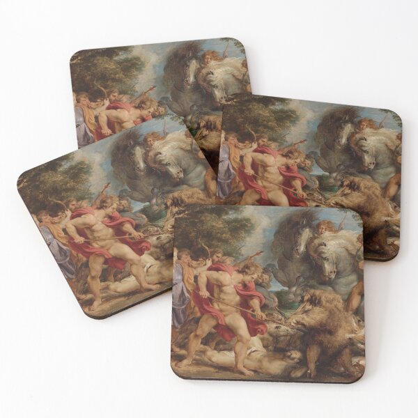 Item preview, The Calydonian Boar Hunt Art designed and sold by oemeo.