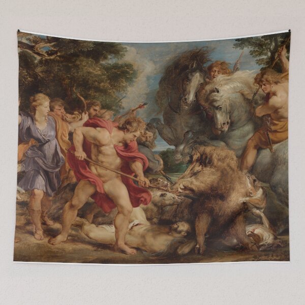 Item preview, The Calydonian Boar Hunt Art designed and sold by oemeo.