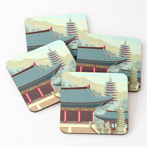 Item preview, South Korea Minimalist Travel designed and sold by TheTravellerUK.