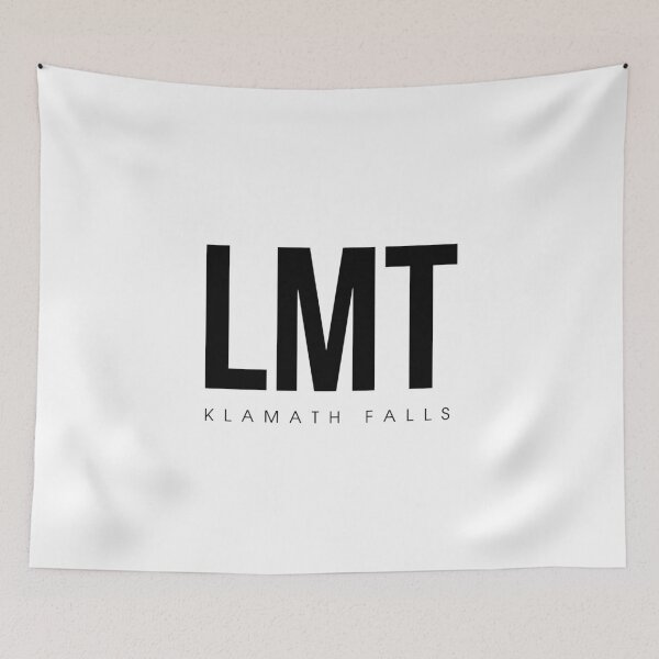 Item preview, LMT - Klamath Falls Aiport Code designed and sold by CartoCreative.