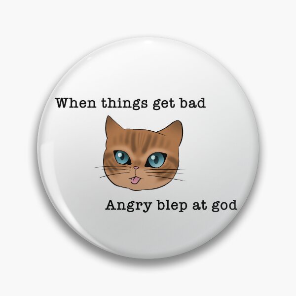 Item preview, Angry blep (orange) designed and sold by devilg04.