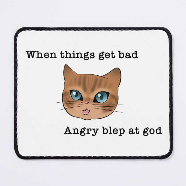 Item preview, Angry blep (orange) designed and sold by devilg04.