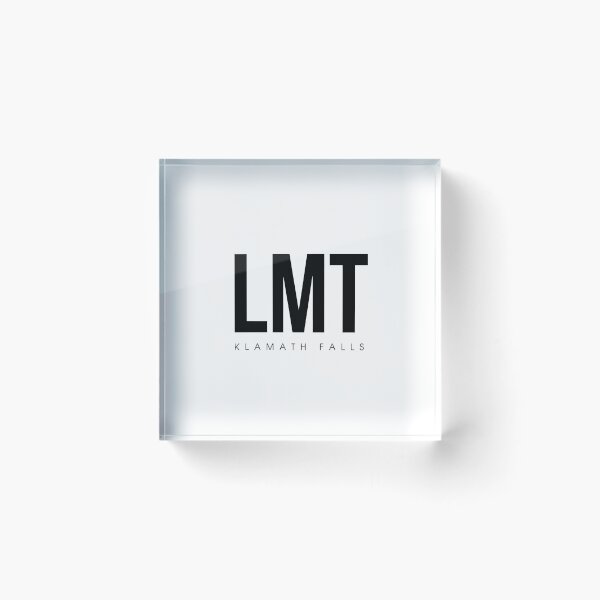 Item preview, LMT - Klamath Falls Aiport Code designed and sold by CartoCreative.