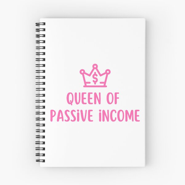 Item preview, Passive Income Queen - Queen of Passive Income Art - Motivational Art designed and sold by PartiesPersonal.