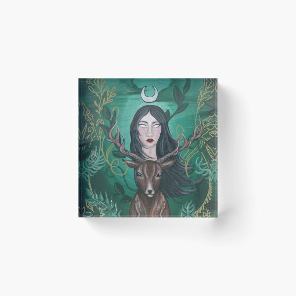 Item preview, Verdant Deer designed and sold by emoline.