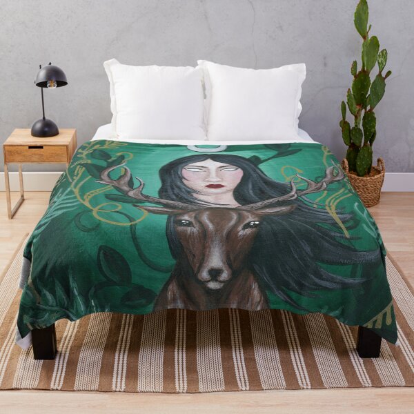 Item preview, Verdant Deer designed and sold by emoline.