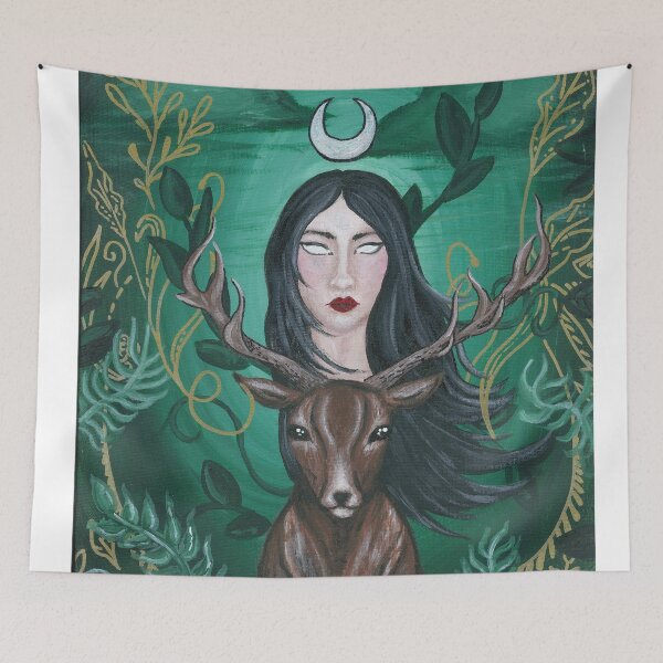 Item preview, Verdant Deer designed and sold by emoline.