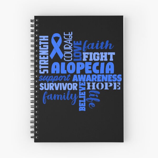 Item preview, Alopecia Awareness - Strength Courage Faith Hope Love Fight Support Survivor Family Life Believe designed and sold by Hilten.