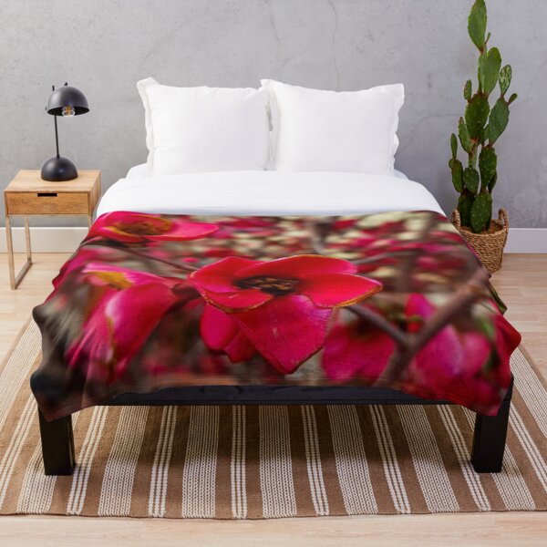Item preview, Garden of red groovy flowers. designed and sold by DaliaSabryTee.