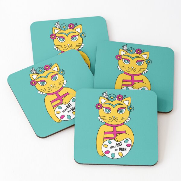 Item preview, Frida Cat designed and sold by pholiumsigma_design.