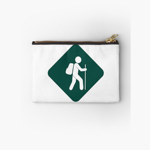 Artikelvorschau, Dunkelgrünes Happy Hiker Schild entworfen und verkauft von jessicaleah15.