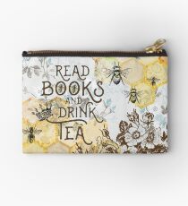 Bee Tea and Books Studio Pouch