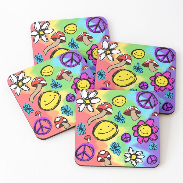 Item preview, Groovy Fun Smiley Scribble Pals designed and sold by MobiusMakings.