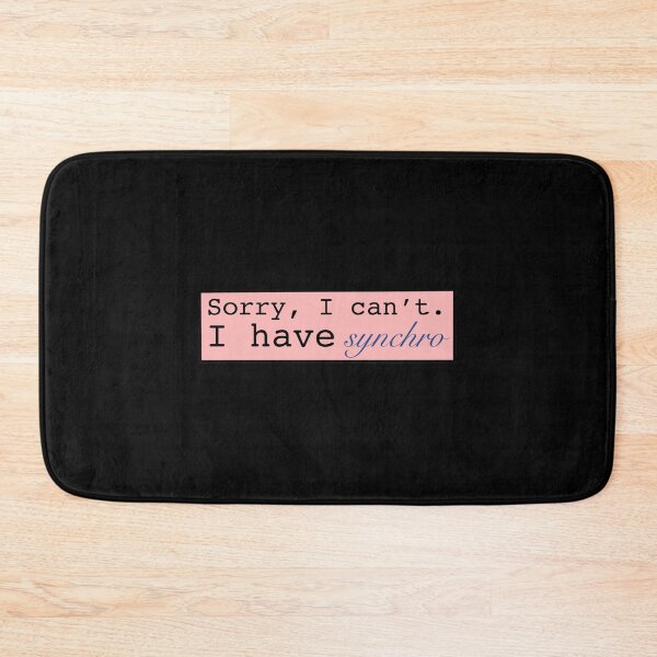 Item preview, Sorry I Have Synchro Sticker designed and sold by rollinsale.