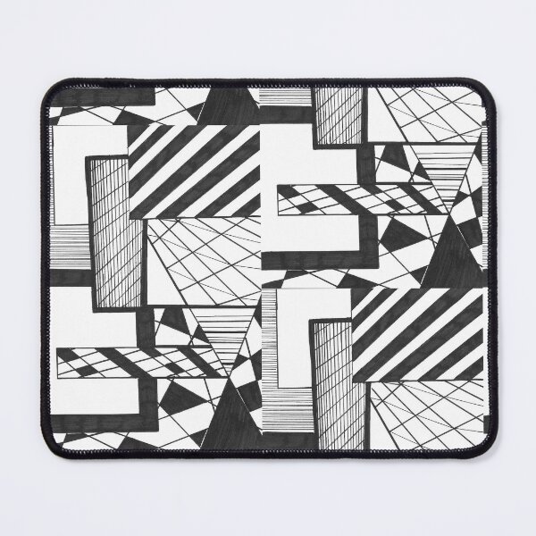 Item preview, Black and White Abstract Drawing designed and sold by Creative-Voyage.